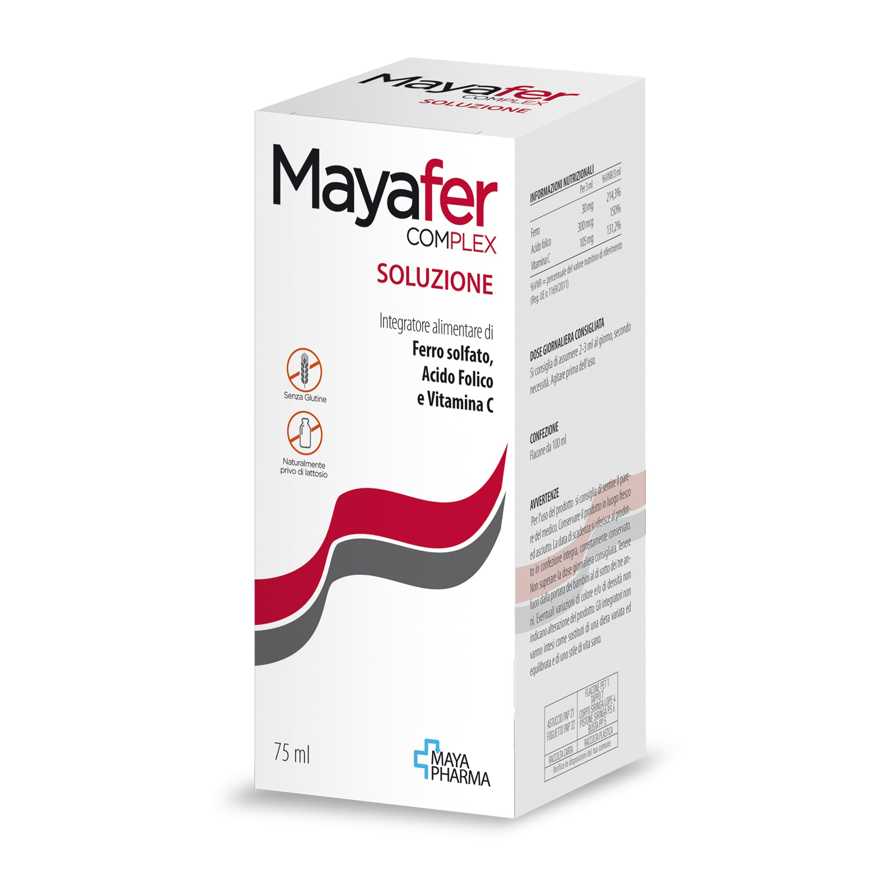 MAYAFER SOLUZIONE 75ml